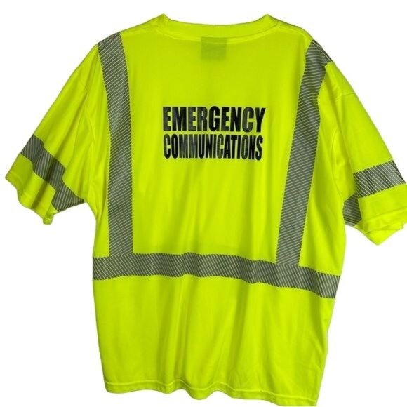 Visibility Enhanced Apparel High Visibility Reflective Short Sleeve Shirt 2XL - Picture 2 of 6